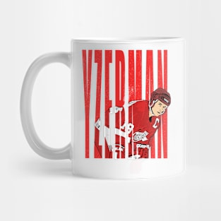 Steve Yzerman comic style Mug